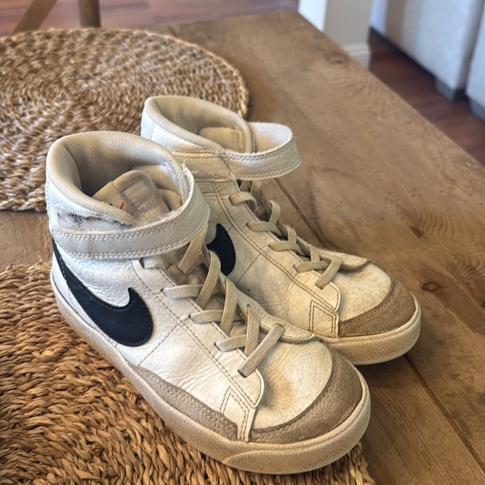 Brand New Nike Blazer Mid '77 Preschool/Little Kids' Shoes “White/Black”